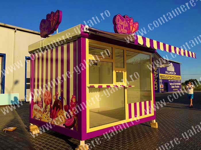 containere magazin cofetarie Suceava
